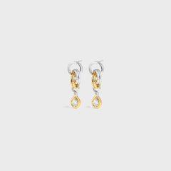Luv AJ The Georgia Stone Twisted Studs - Silver