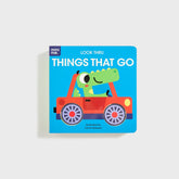 Simon & Schuster Look Thru Things That Go Board Book with Fun Cut-Outs