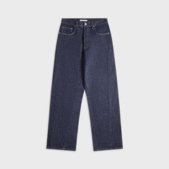 Sunflower Wide Twist Jean - Simple Rinse Blue