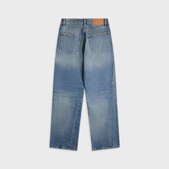 Sunflower Wide Twist Jean - Dark Blue Vintage