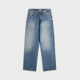 Sunflower Wide Twist Jean - Dark Blue Vintage