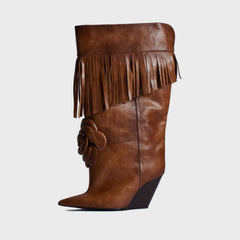 ABRA Rose Boot - Brown