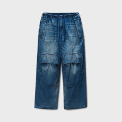 Alexander Wang Low-Rise Oversized Cargo Pant - Indigo