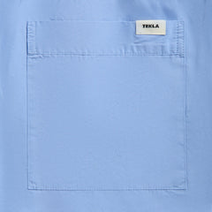 Tekla Poplin Pyjama Pant - Solid Cornflower Blue