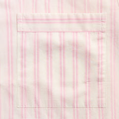 Tekla Cotton Poplin Pyjama Shirt - Hatty Stripes