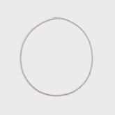 Tom Wood Rope Chain - Silver