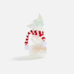 ToyQube 6” Clear Snowman - Icy