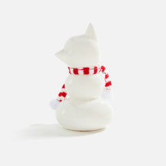ToyQube 6” Ceramic Snowman - White