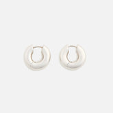 Tom Wood Chunky Hoops Small 925 Sterling - Silver