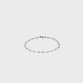 Tom Wood Cable Bracelet 8.3" - Silver