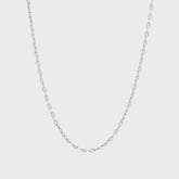 Tom Wood Cable Chain 20.5" - Silver