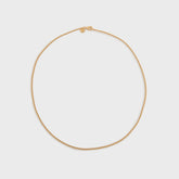 Tom Wood Curb Chain Slim - Gold