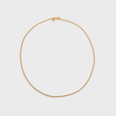 Tom Wood Curb Chain Slim - Gold