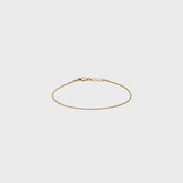 Tom Wood Jil Bracelet 7" - Gold
