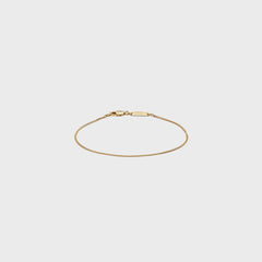 Tom Wood Jil Bracelet 7" - Gold