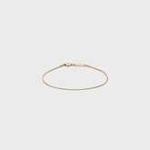 Tom Wood Jil Bracelet 8.3" - Gold