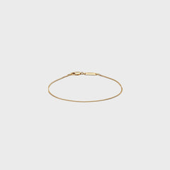 Tom Wood Jil Bracelet 8.3" - Gold