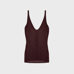 Venuja Crystal Mini Dress - Burgundy