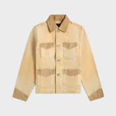 Wales Bonner Sierra Canvas Jacket - Sand / Brown
