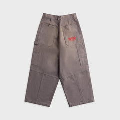 Willy Chavarria Stockton Double Knee Pant - Concrete