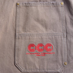 Willy Chavarria Stockton Double Knee Pant - Concrete