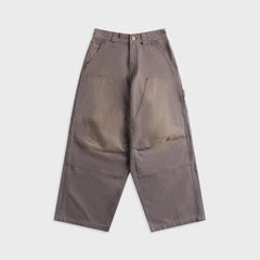 Willy Chavarria Stockton Double Knee Pant - Concrete