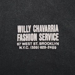 Willy Chavarria Fashion Services Hooligan Hoodie - Black