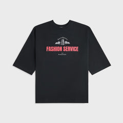 Willy Chavarria Casa De Chavarria Buffalo Tee - Black
