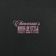 Willy Chavarria House Of Style Easy Tee - Black