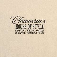 Willy Chavarria House Of Style Easy Tee - Masa