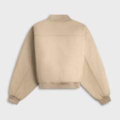 Willy Chavarria Gas Station Bomber - Travertine