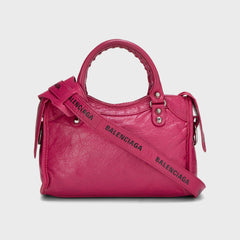 WGACA Balenciaga Agneau Classic City Bag - Pink