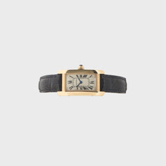 WGACA Cartier Tank Américaine Watch 35mm - Silver/ Rose Gold