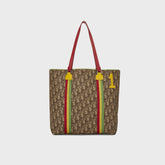 WGACA Dior Rasta Trotter Tote Bag - Brown