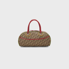 WGACA Dior Coated Canvas Rasta Bowler - Brown