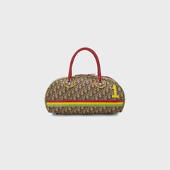 WGACA Dior Coated Canvas Rasta Bowler - Brown