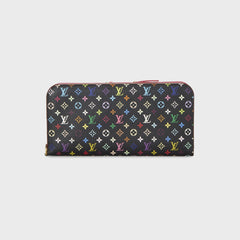 WGACA Louis Vuitton x Takashi Murakami Monogram Zippy Wallet - Black / Multi