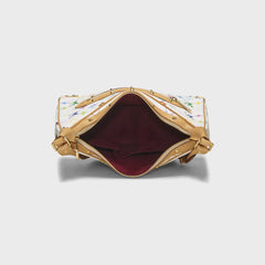 WGACA Takashi Murakami x Louis Vuitton White Monogram Multicore Boulogne - White
