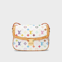 WGACA Louis Vuitton x Takashi Murakami White Monogram Multicolore Sologne - Multi