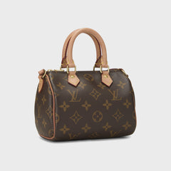 WGACA Louis Vuitton Monogram Canvas HL Speedy Mini - Brown