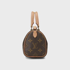 WGACA Louis Vuitton Monogram Canvas HL Speedy Mini - Brown