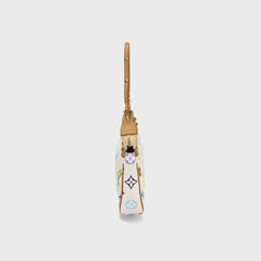 WGACA Louis Vuitton x Takashi Murakami Pochette Accessoires V2 Bag - White / Multi