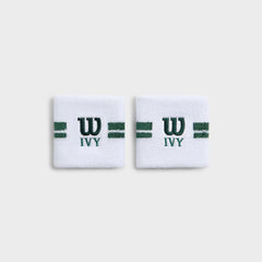 Kith Ivy for Wilson Terry Stripe Wristbands - White