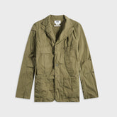 Junya Watanabe MAN x Needles Cotton Nylon Oxford Jacket - Green