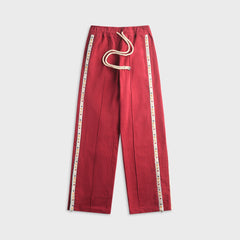 NAHMIAS Novelty Track Pant - Ruby