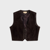 ZUT Galway Vest - Chocolate Brown