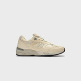 New Balance WMNS Made in UK 991v1 - Oyster Gray / Pistachio Shell / French Oak