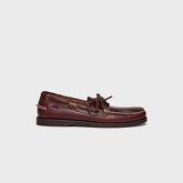 Sebago Docksides Portland Waxed - Dark Brown