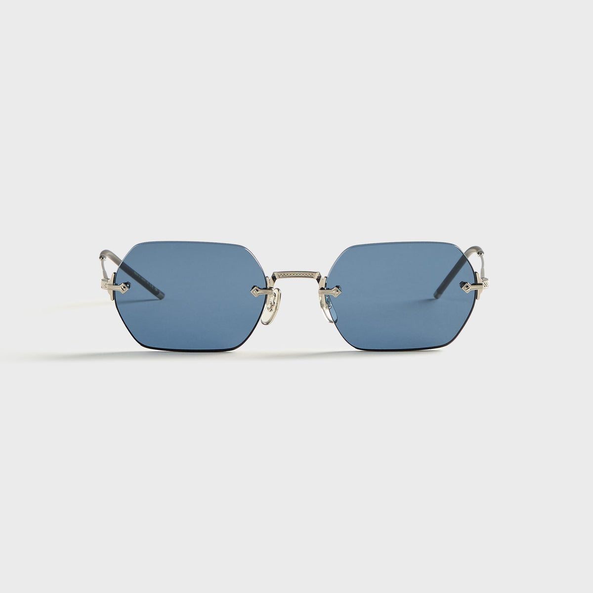 Oliver Peoples TK-13 Sunglasses - Silver / Blue
