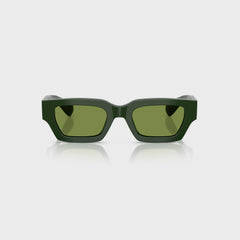 Oliver Peoples x Jil Sander Edition 6 Sunglasses - Dark Green / Green